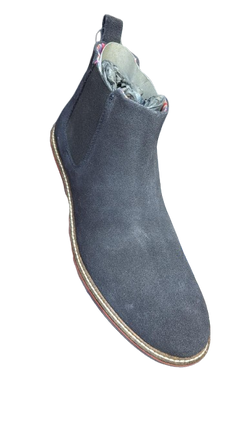 Roamers Elastic Gusset Chelsea Boots – Navy