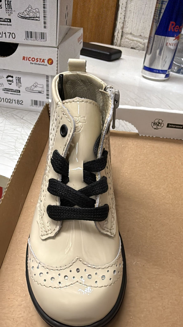 Ricosta Laok Medium Kids Shoes - Cream