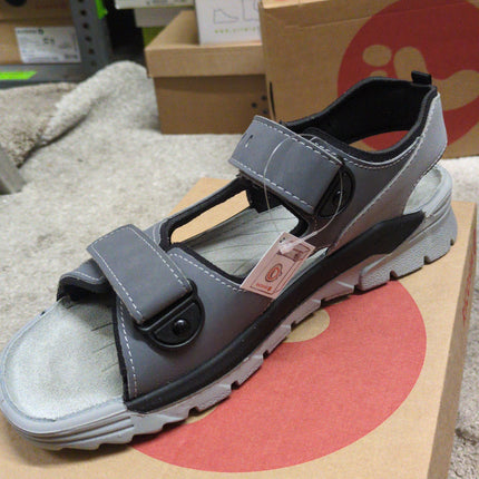 Ricosta Boys’ Sandals - Grey/Black