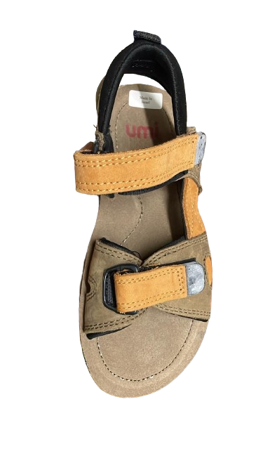 Umi Django Shoes - Dark Brown/Light Tan