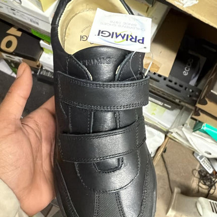 Primigi Boys' Leather School Shoes – Black