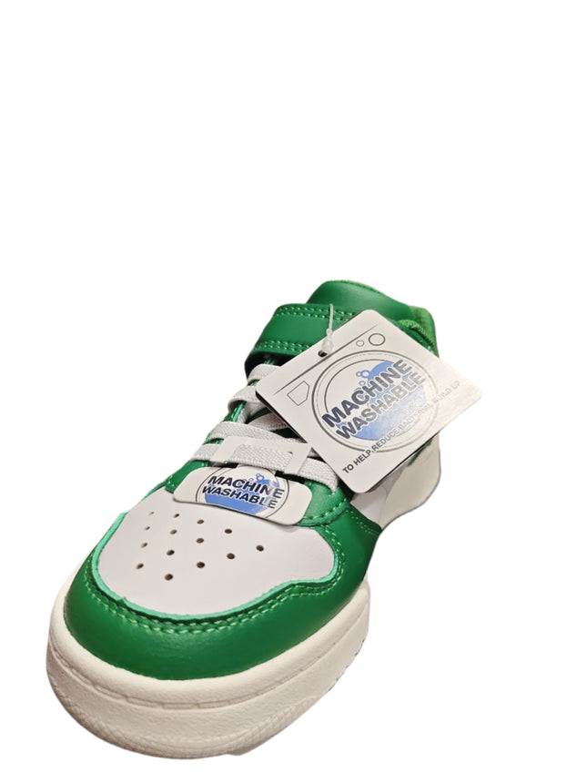 Skechers Boys' Quick Street Kids Shoes - Green/White