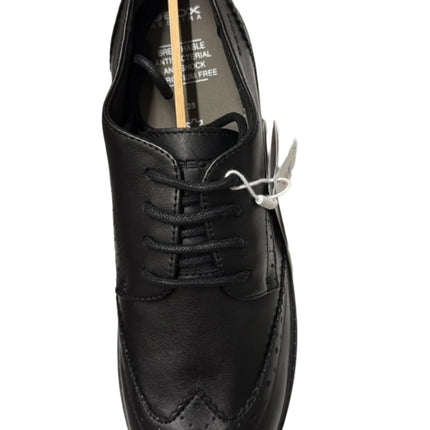 Geox J Casey G Nappa Shoes – Black