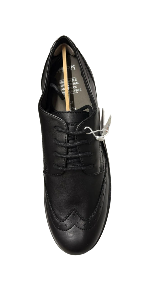 Geox J Casey G Nappa Shoes – Black