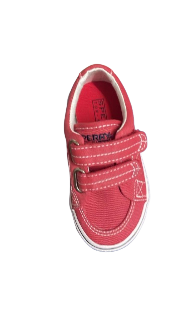 Sperry Halyard Hook and Loop Shoes – Red
