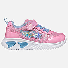 GEOX J ASSISTER G.B SNEAKES PINK / LT SKY