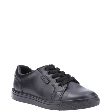 Hush Puppies Kids Sam School Shoes – Black