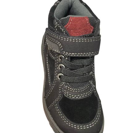 Lurchi Boys’ Barney Tex Waterproof Nubuck Suede Boots – Black