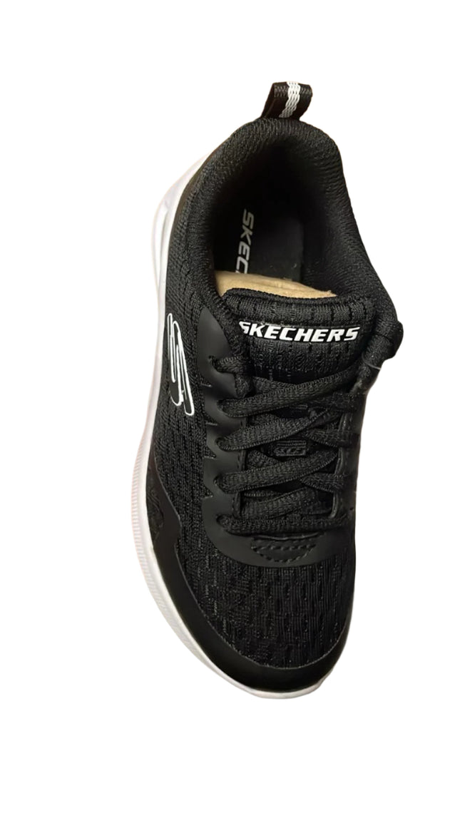 Skechers Microspec Max Lightweight Trainers – Black