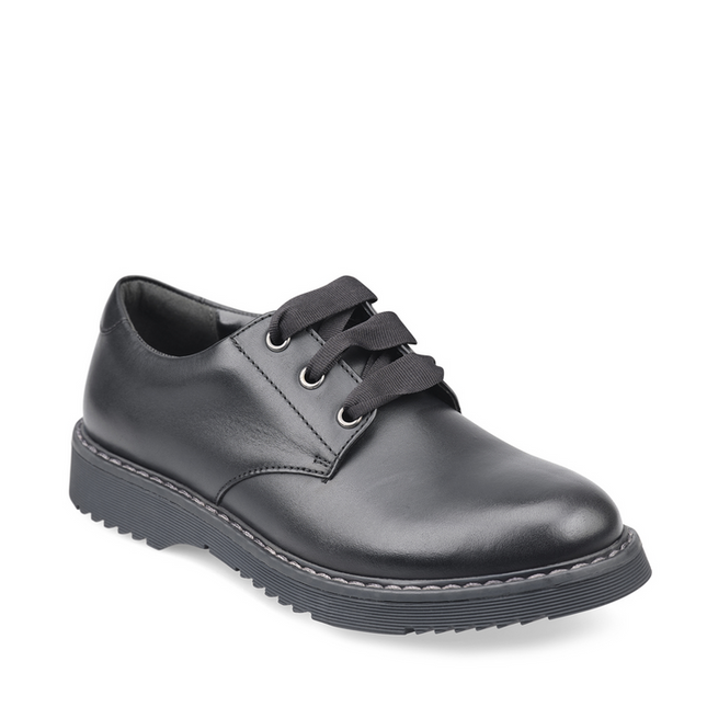 Start-Rite Angle's Impact Leather Shoes E - Black