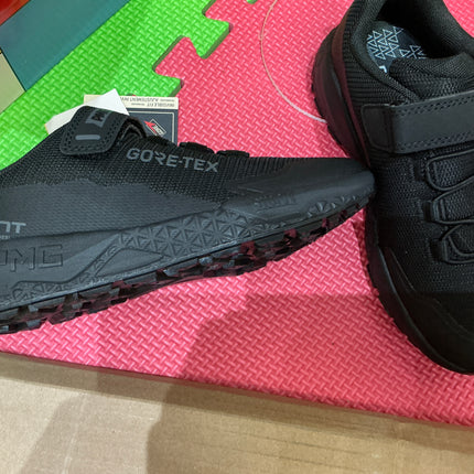 Primigi Gore-Tex Waterproof Black Trainers | Kids' Velcro Shoes