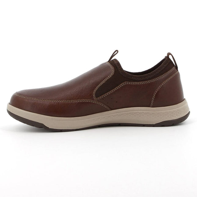brown leather kids shoes