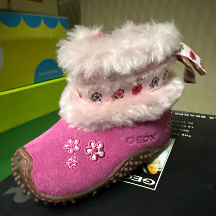 Geox Girls’ Junior Cuddles Suede Kids - Shoes - Pink