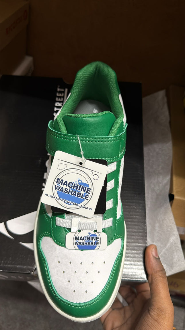 Skechers Quick Street Casual Trainers – Green/White