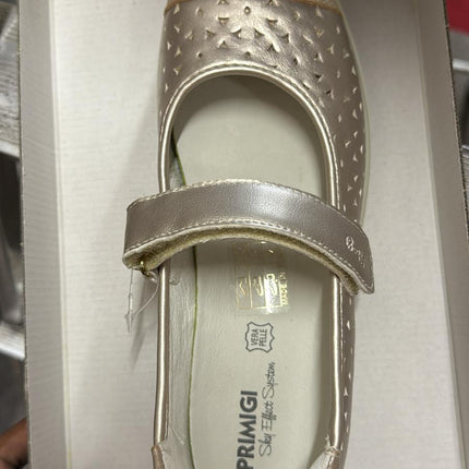 Primigi Metallic Vegan Leather Shoes – Platinum