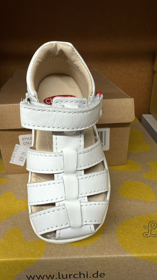 CHIPMUNKS Nancy Leather Sandals - White