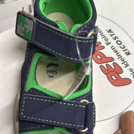 Ricosta Manto Kids Sandals - Nautic/Neongrun