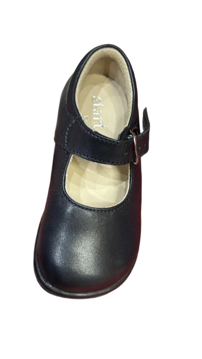 Start-Rite Dotty Girls’ Leather First Shoes – Navy