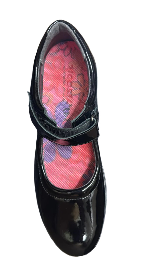 Ricosta Girls' Nora Medium Fit Shoes - Black