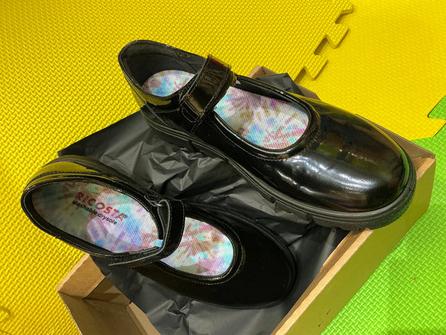 Ricosta girls school shoes patent