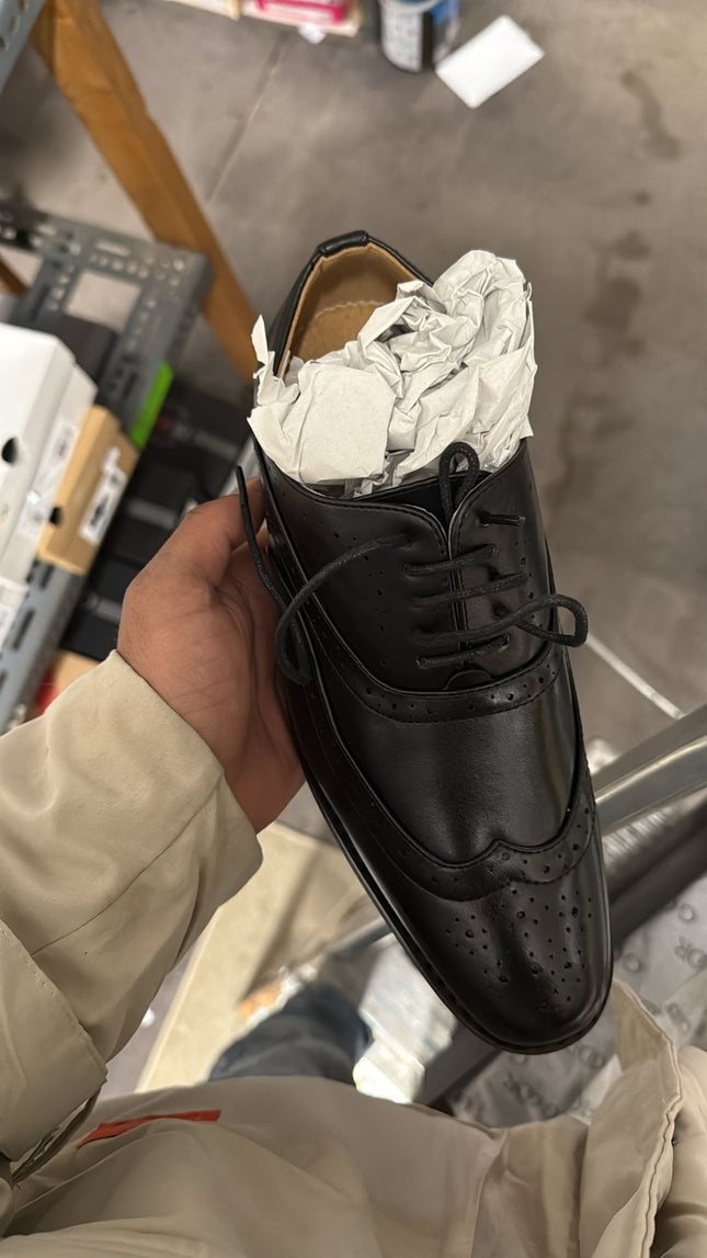 Goor Smart Formal Shoes – Black