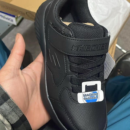 Skechers Bounder Power Study Lightweight Trainers – Black