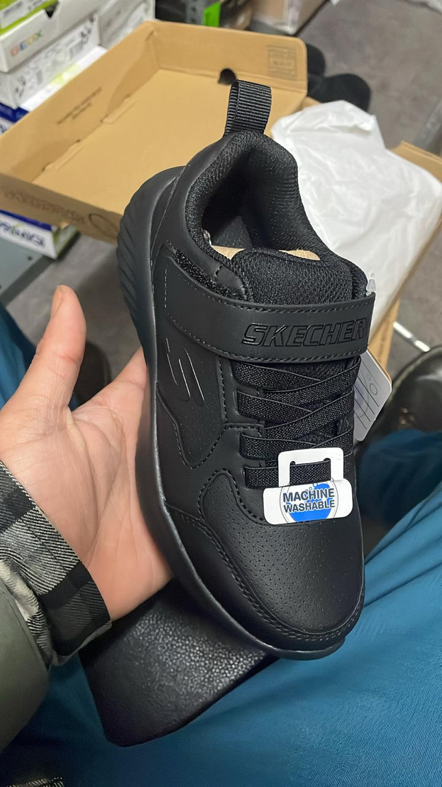 Skechers Bounder Power Study Lightweight Trainers – Black