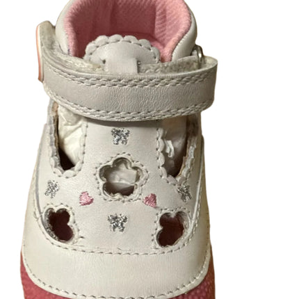 Start Rite Unisex Molly Kids Leather Shoes - White