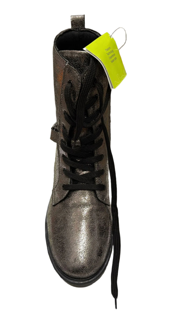 Primigi Girls' Nuvolato Metallic Leather Shoes – Champagne