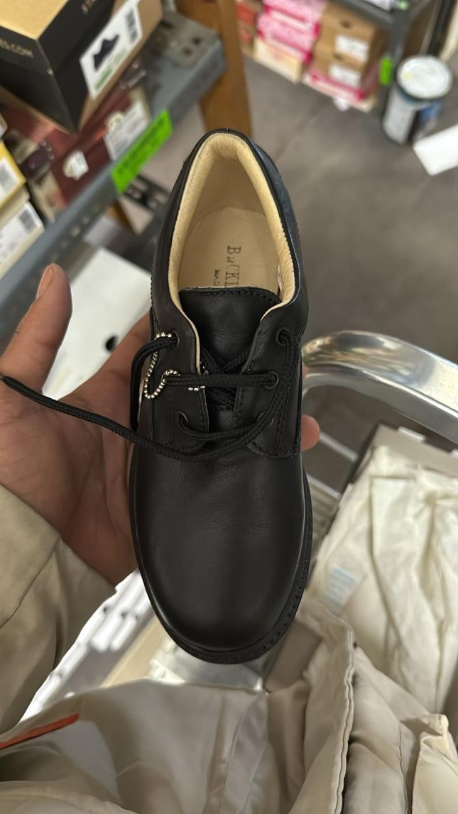 Buckle My Shoe Leather - Black