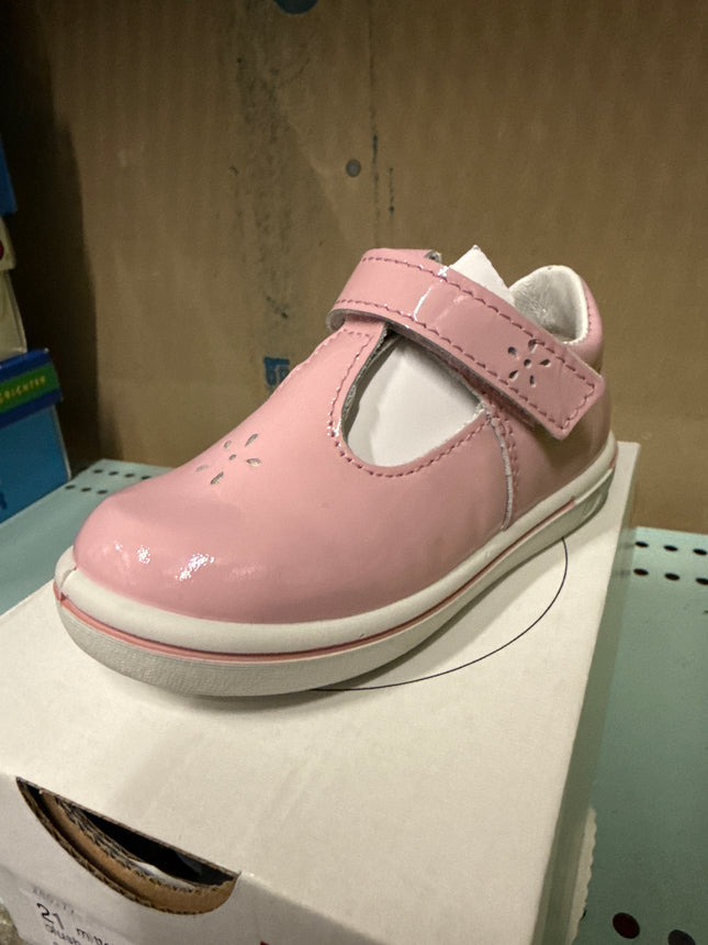 Ricosta Pepino Girls' Ricosta Lack Leather Kids Shoes - Mittel Blush
