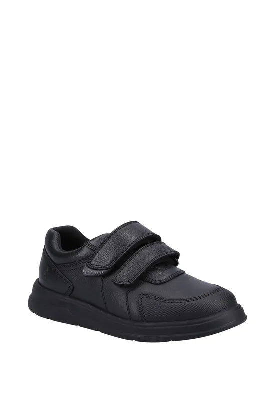 Hush Puppies Boy's Ryan JNR Shoe - Black