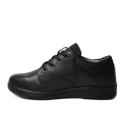 Ricosta Harry Schwarz Meran Medium Leather Shoes - Black
