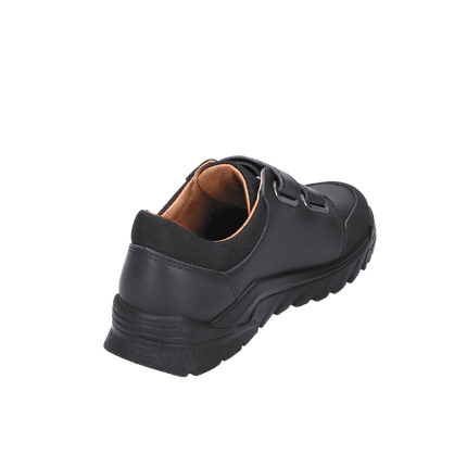 Ricosta Johno Schwarz Meran Wide Leather Shoes - Black