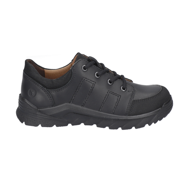 Ricosta Nate Schwarz Meran Medium Leather Shoes - Black
