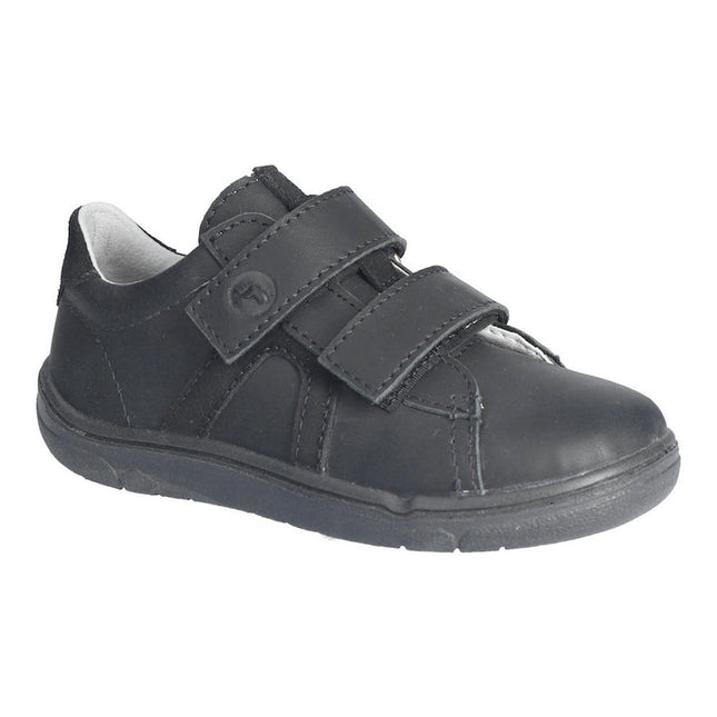 Ricosta Jaxon Schwarz Derby Leather Shoes - Black