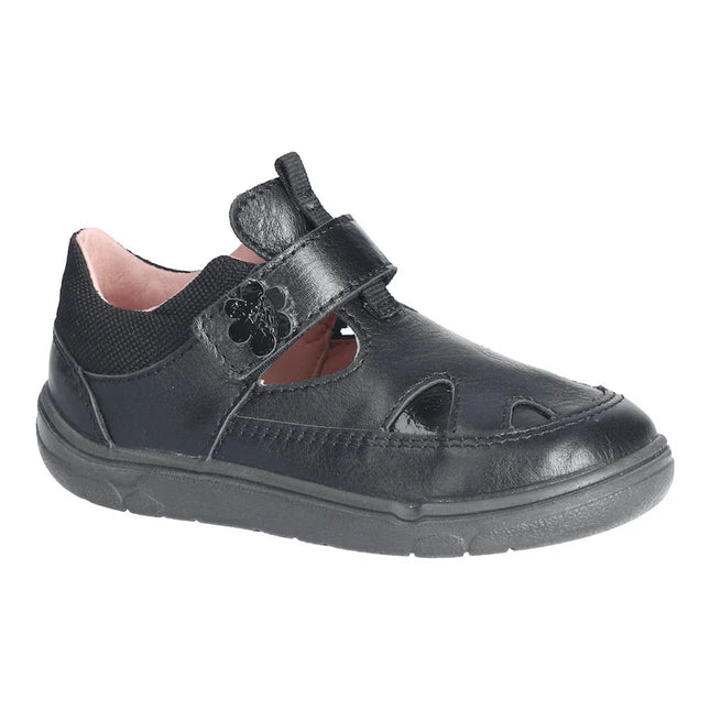 Ricosta Boy's AYA Derby Lack Shoes -  Black