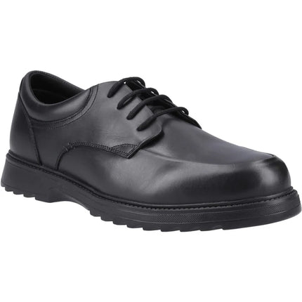 Hush Puppies Boy's Romeo Lace Up Snr Shoes - Black
