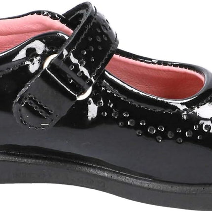 Ricosta Lillia Schwarz Lack Shoes - Black