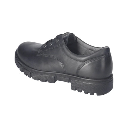 Ricosta Stace Shwarz Derby Leather Shoes - Black
