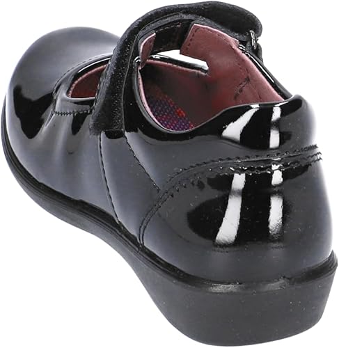Ricosta Beth Schwarz Lack Leather Shoes - Black