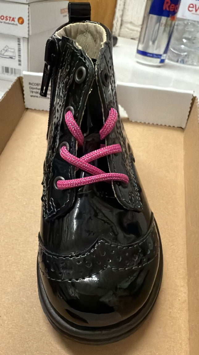 Ricosta Laok Medium Kids Shoes - Black