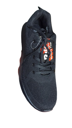 Dek Freeway Men’s Superlight Lace-Up Trainers – Black