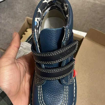 Kickers Kickstyl Y L THR M  Shoe - Dk Blue