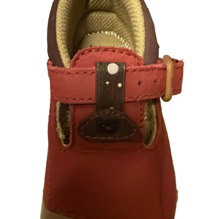 Start Rite Tiny Kids Nubuck Shoes - Red
