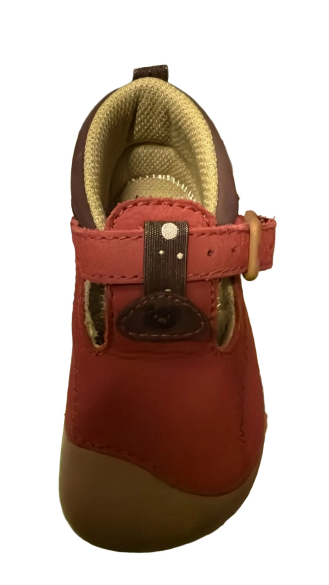 Start Rite Tiny Kids Nubuck Shoes - Red