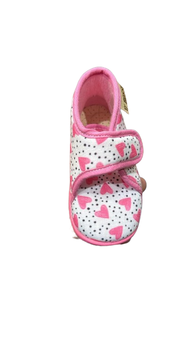 Bossi Galia PB Lovepois Girls’ First Walking Shoes – Ecru