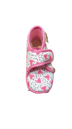 Bossi Galia PB Lovepois Girls’ First Walking Shoes – Ecru