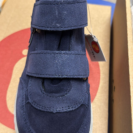 Ricosta Childrens Riptape Ankle Boots - Navy