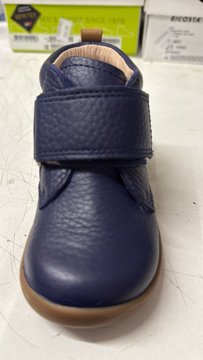 Start Rite French Totter Leather Shoes - Navy